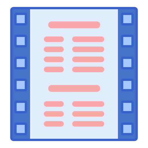 ビデオ Generic color lineal-color icon
