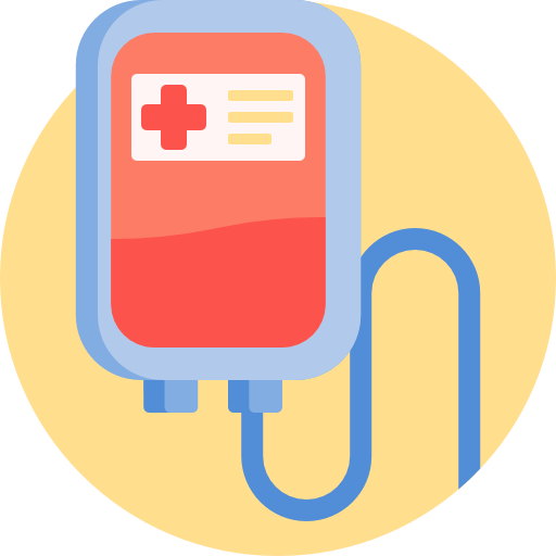 献血 Detailed Flat Circular Flat icon