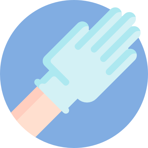 handschoenen Detailed Flat Circular Flat icoon