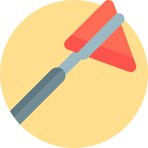 reflex hamer Detailed Flat Circular Flat icoon