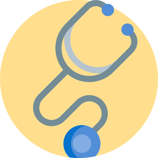 stethoskop Detailed Flat Circular Flat icon