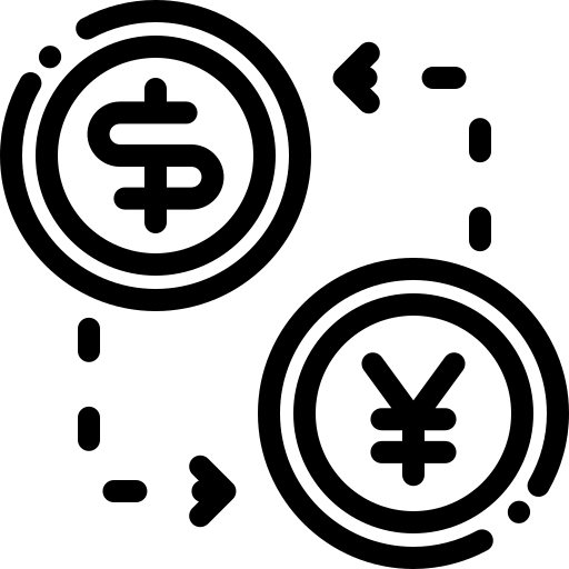 scambio Detailed Rounded Lineal icona