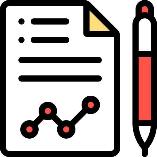 Договор Detailed Rounded Lineal color иконка