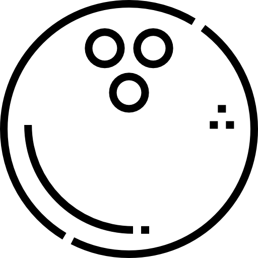 볼링 Detailed Straight Lineal icon
