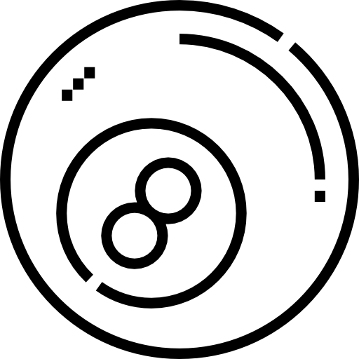ビリヤードボール Detailed Straight Lineal icon