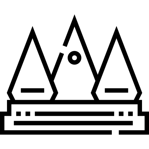 クラウン Detailed Straight Lineal icon