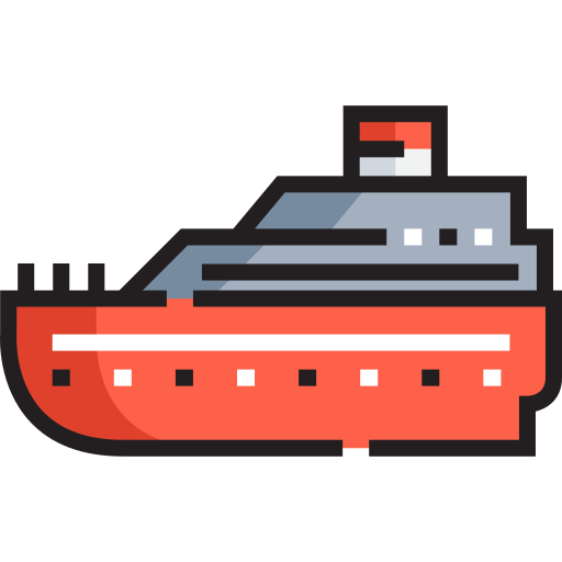 Speed boat Detailed Straight Lineal color icon