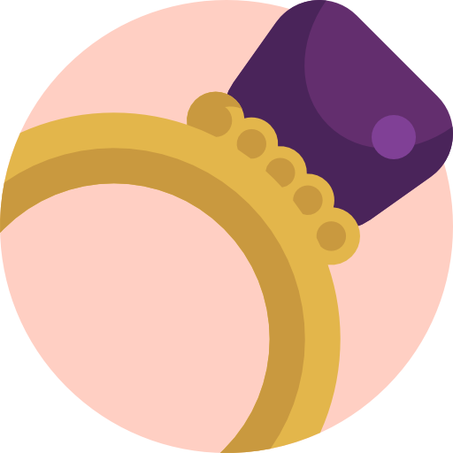 Кольцо Detailed Flat Circular Flat иконка