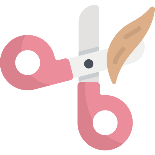 Scissors Kawaii Flat icon