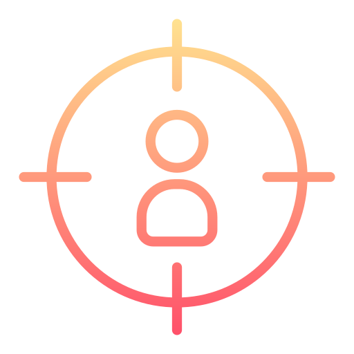 표적 Generic gradient outline icon