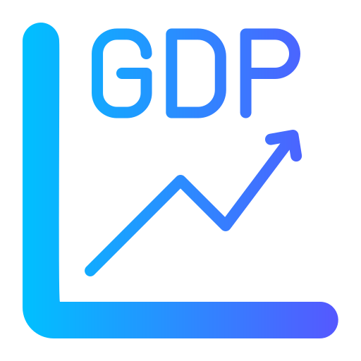 bruttoinlandsprodukt Generic gradient fill icon