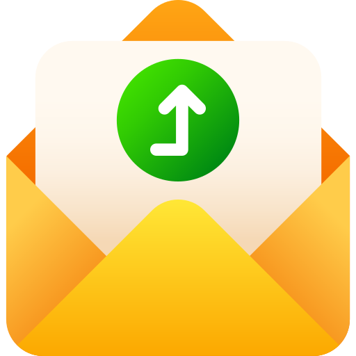 enviar correo Generic gradient fill icono