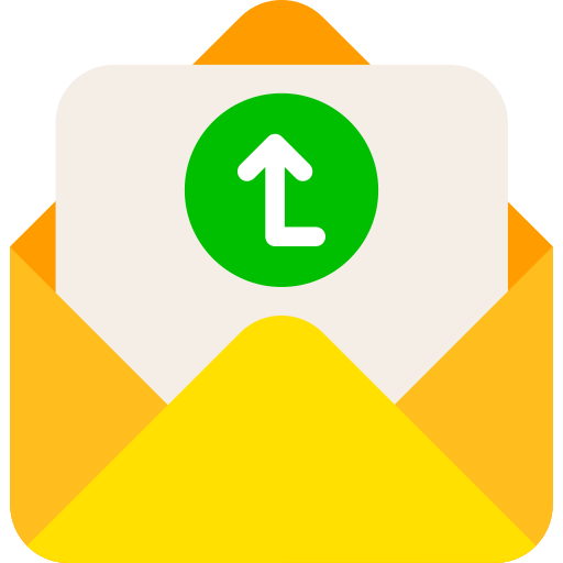 mail senden Generic color fill icon