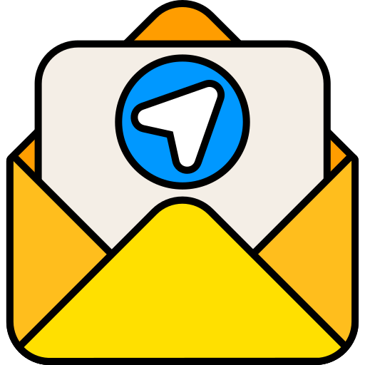 envoyer un mail Generic color lineal-color Icône
