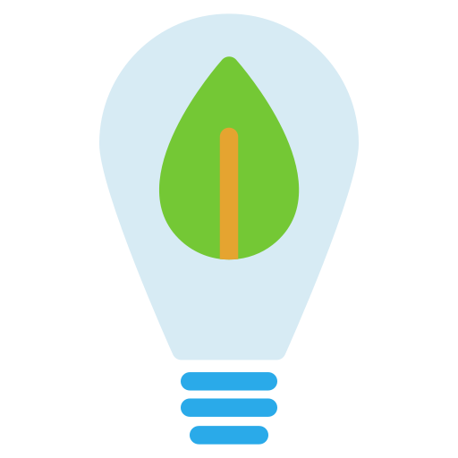 Eco light Generic color fill icon