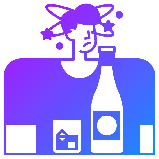 alcohol Generic gradient outline icoon