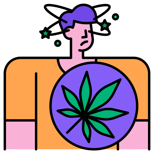 marijuana Generic color outline icona