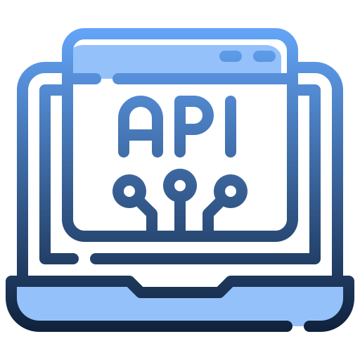 api Generic gradient lineal-color icoon