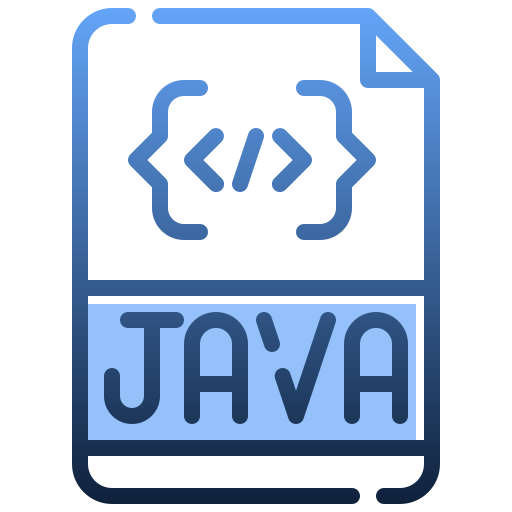 Java Generic gradient lineal-color icon