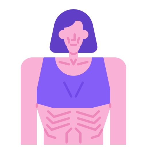 Anorexia Generic color fill icon