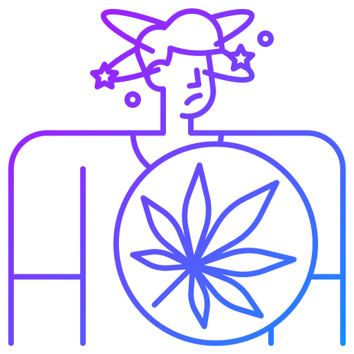 marijuana Generic gradient outline icona