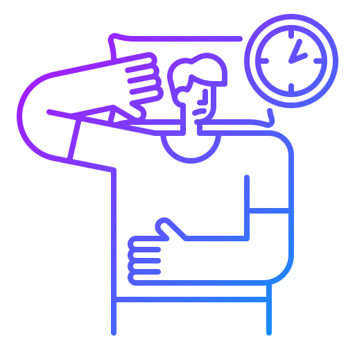 Расстройство сна Generic gradient outline иконка