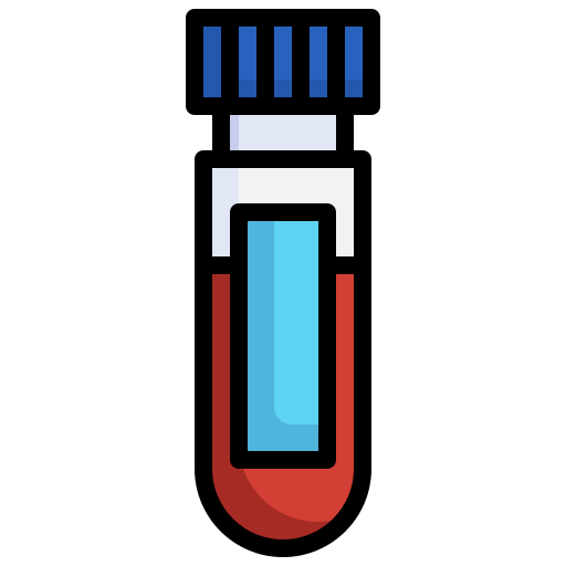 análisis de sangre Generic color outline icono