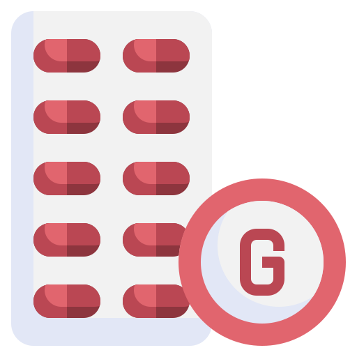 Pills Generic color fill icon
