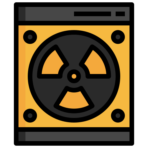 radioactivo Generic color outline icono
