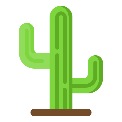 cactus srip Flat Icône