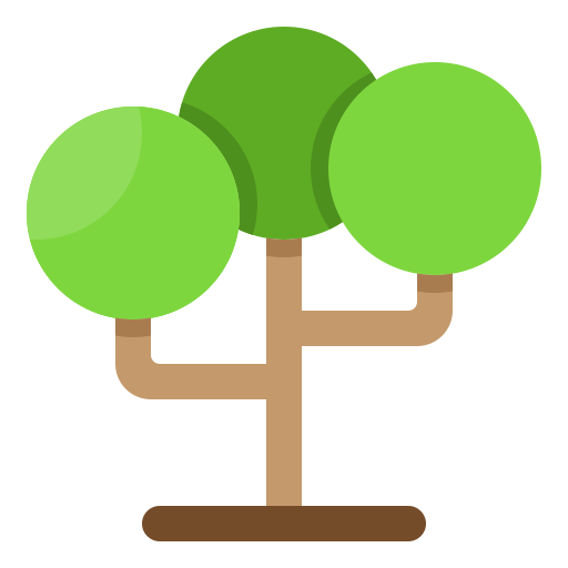 Tree srip Flat icon