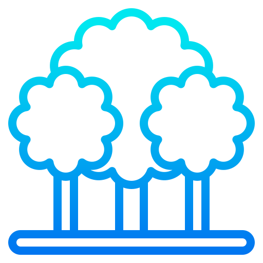 Tree srip Gradient icon