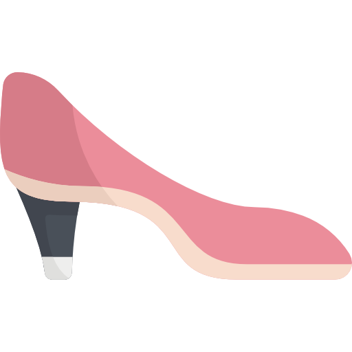 high heels Kawaii Flat icon