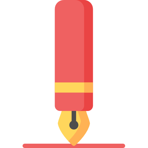 Ink pen Special Flat icon