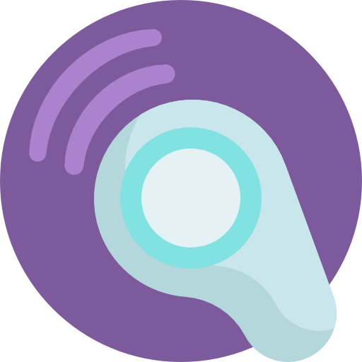 draadloze gadget Detailed Flat Circular Flat icoon