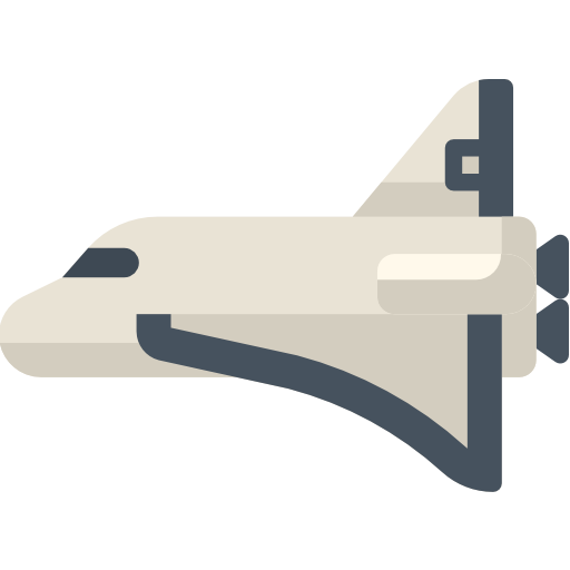 space shuttle Special Flat icon