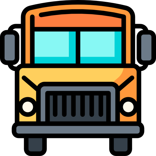バス Special Lineal color icon