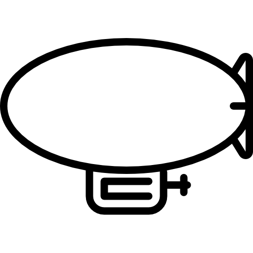 zepelin Special Lineal ikona