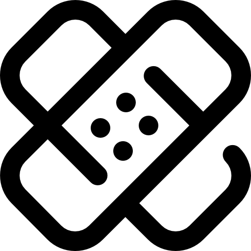 包帯 Super Basic Omission Outline icon