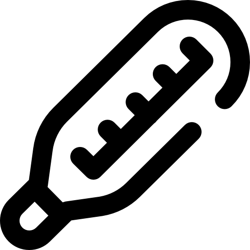 termómetro Super Basic Omission Outline icono
