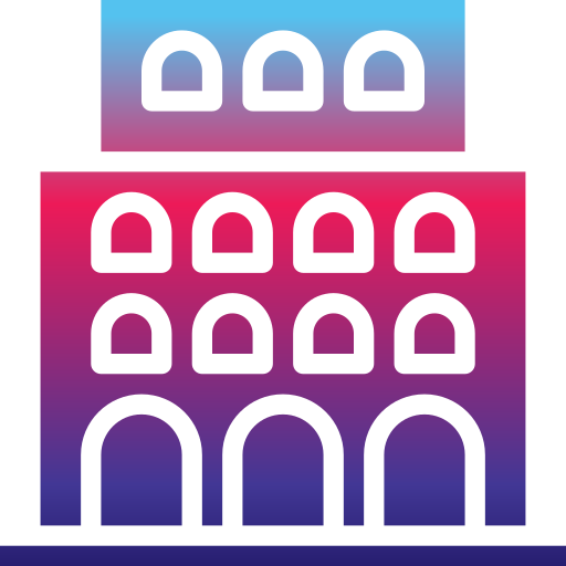 건물 Generic gradient outline icon