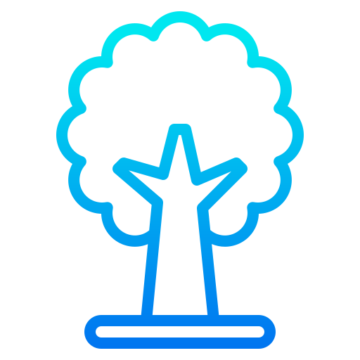 albero srip Gradient icona