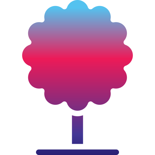 Árvore Generic gradient outline Ícone