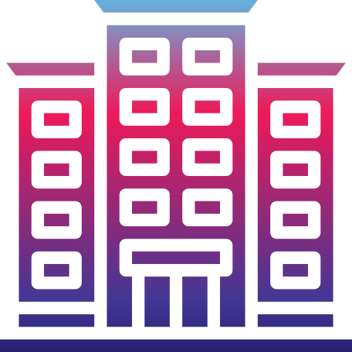 edificio Generic gradient outline icono