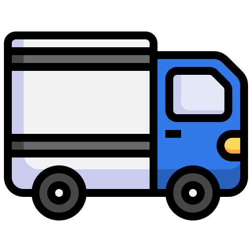 camion de livraison Generic color outline Icône