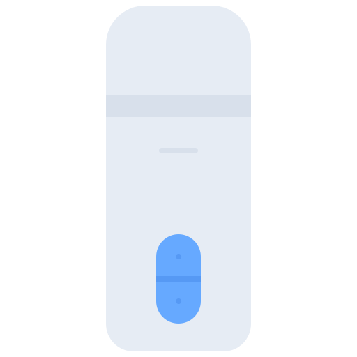 Thermos Coloring Flat icon