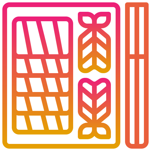 sashimi Generic gradient outline icon