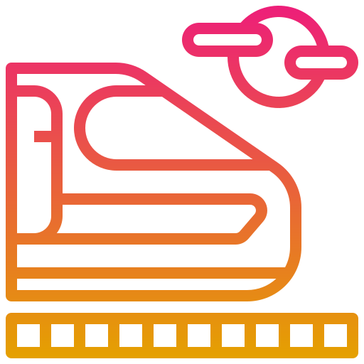 shinkansen Generic gradient outline icon