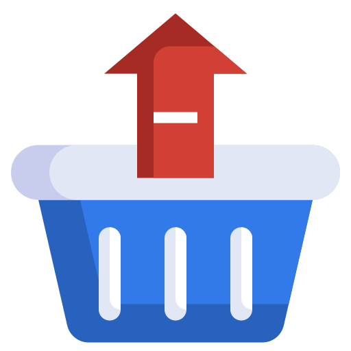 Remove from cart Generic color fill icon