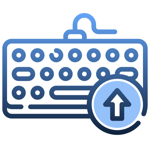 Shift Generic gradient lineal-color icon